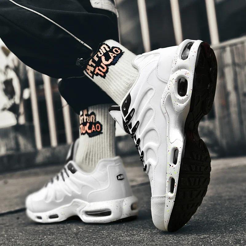 Мужские кроссовки для бега, спортивные, для бега, ходьбы, удобные, мягкие, дышащие, роскошные, модные, спортивные, легкие, повседневные