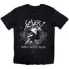 Унисекс Футболка Slayer: Кинжал Череп (черный)
