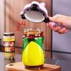 Открывалка для банок и бутылок без усилий с регулируемым механизмом закатки Легкое снятие крышек Длинная ручка Нескользящий съемник крышек