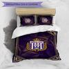 Anderlecht FC Printed 3PCS Bedding Set Breathable Duvet Cover with Pillowcases Decorative Bed Linen for Bedroom Home