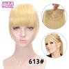 Накладные волосы с заколкой для наращивания, синтетическая накладная бахрома, натуральная накладная шиньон для женщин, на клипсе, кусок парика, бесшовная челка