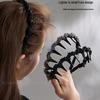 Elegant Rhinestone Wave Headband for Women – High Skull Top with Teeth for Secure Fit and Stylish Hair Accessory.