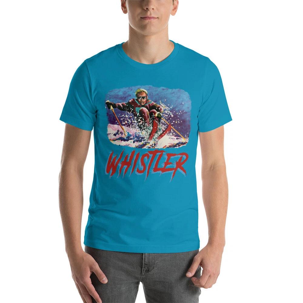 Whistler shirt, Canada shirt, vintage Skiing Ski Skier Unisex T-Shirt