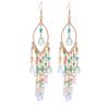 Boho Style Beaded Tassel Earrings Exquisite All-Match Lady Earrings Fashion Elegant Earring