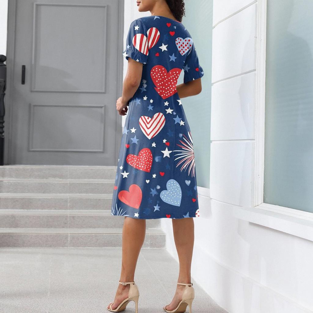 Пляжные платья для женщин, весна-лето, элегантное платье с V-образным вырезом и цветочным принтом в стиле бохо, струящееся гавайское платье макси с рюшами