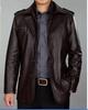 Party Wear Pure Lambskin Leather Casual Men Trench Coat Formal Winter Genuine