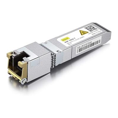 10Gtek Модуль SFP+ 10GBase-T, Мультискоростной (1.25G/2.5G/5G/10G), 10G-T, 10G Медь, RJ-45 SFP+ CAT.6a, До 30 м, Оптический трансивер, Совместим с Ci