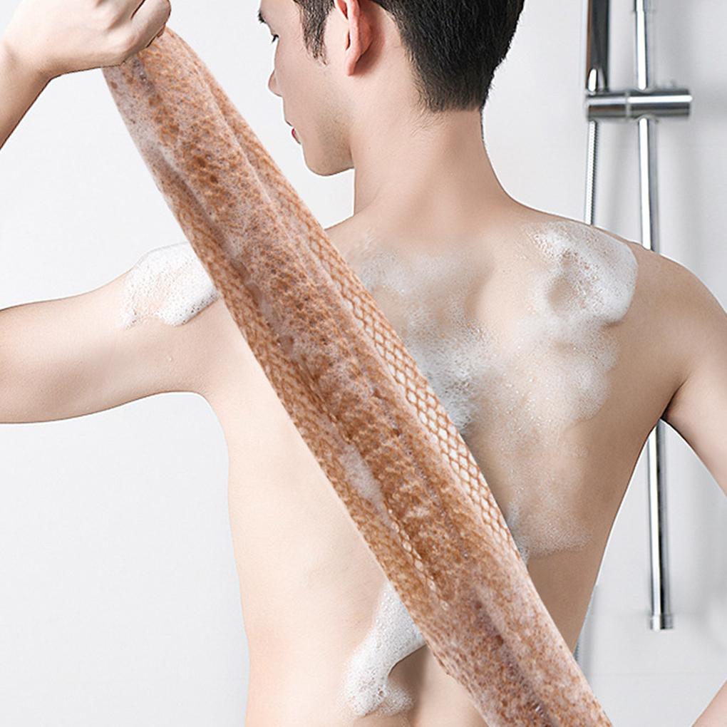 Нейлоновая сетка африканская отшелушивающая сетка для купания ванна душ спина растирание пузырьковый скраб для домашней ванной скраб 80x30 см