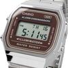 [Casio] CASIO Digital Watch Vintage Series A168WA-5AY Men's, Women's, Kids' Silver x Brown Intern...