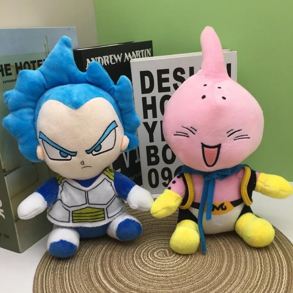 20 см DragonBall Япония Аниме Плюшевые Игрушки Супер Сайян Гоку Вегета Пикколо Транкс Гохан Мультяшная Фигурка Набивные Куклы Детские Подарки Мягкие Пушистые Обнимательные