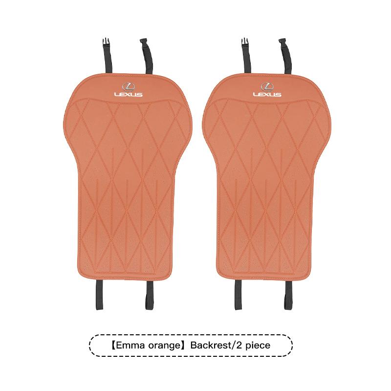 Чехол на сиденье автомобиля из кожи наппа, роскошная мягкая подушка, защидная накладка для Lexus F-SPORT ES RX NX LS UX LM LX GX LC RZ IS CT GS RC HS