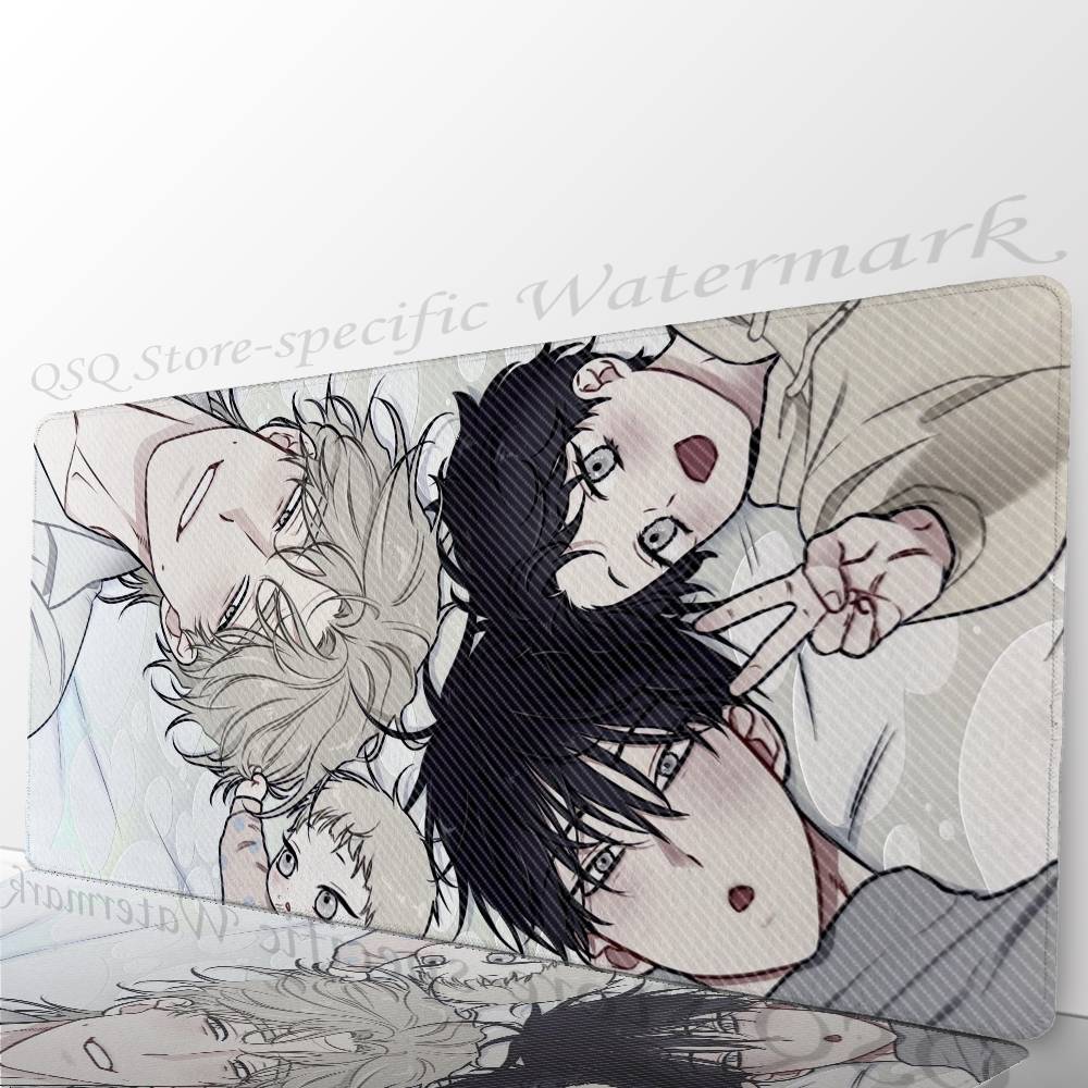 Коврик для мыши Manga L-Low Tide In Twilight Нескользящий Подходит для офисных компьютеров Ноутбуков Игровых столов E-sports Коврик для клавиатуры XXL