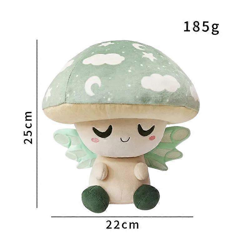 Snoozeshroom Plush Toy Mushroom Angel Plushies Doll Kids Gifts