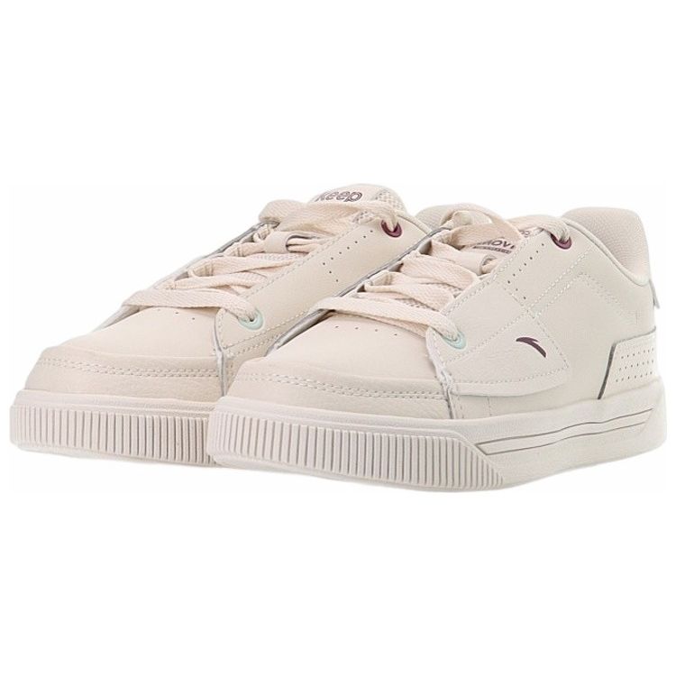 Anta Кроссовки Lifestyle Series Non-Slip Lightweight Low-Top женские кроссовки Серые Фиолетовые 122148001R-1