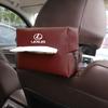 Car Tissue Box Leather  Holder SunVisor Seat Back For Lexus F SPORT GX460 Ct200h IS250 ES 220D IS200 Fsport GS GX IS LS LXBL4 