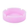 Portable Ashtray Glow In The Dark Luminous Silicone Soft Ashtray for Smoking Cigarette Cigar Round Durable Ashtray