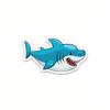 Shark Sticker, Cute Cartoon Sea Animal, Waterproof Sticker For Kids, Dishwasher Safe Sticker, Cute Sticker For Girls, Fun Sticker For Boys