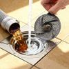 10pcs Vortex Design Drain Strainer Rotating Hair Collector Easy Clean Drain Protector  Bathroom