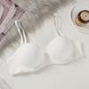 Seamless Push Up Bra for Women Underwire Steel Ring Round Cup Quality Girls Basic Bra Skin-friendly Sexy Bralette Bras