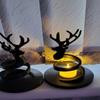 Charming Spiral Elegant Reindeer Decoration - Can Be Used As a Small Candlestick & Jewelry Organizer