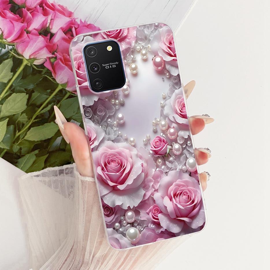 Чехол для Samsung Galaxy S10 Lite SM-G770F, Роскошный чехол с рисунком «Дерево и бабочки», Мягкий силиконовый чехол для телефона, Сумки для Samsung S10 Lite