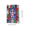 Национальный Пасквиль Рождественские каникулы Адвент-календарь 2025, 24-дневный рождественский адвент-календарь содержит 24 подарка, Рождественские каникулы