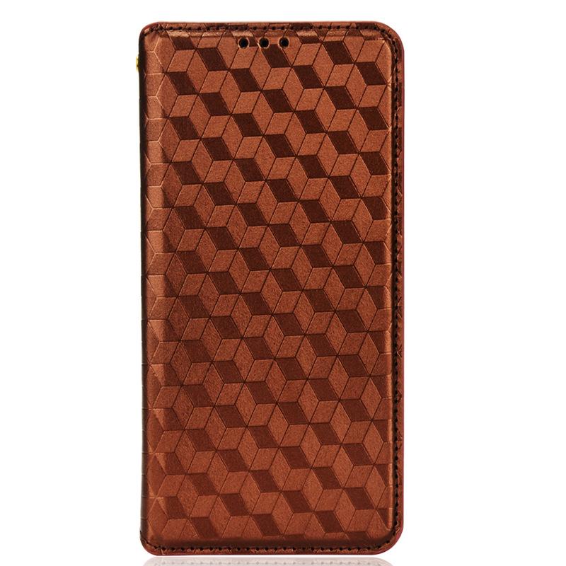 Кожаный чехол для BLU G54: Многофункциональная магнитная пряжка, держатель для карт, защитный чехол для мобильного телефона