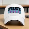 Кепка-тракер Miami Vices Sun Летняя FeУнисекс Унисекс Дизайн Кепка-тракер Дышащая Повседневная Теннис Скейт Бейсболки