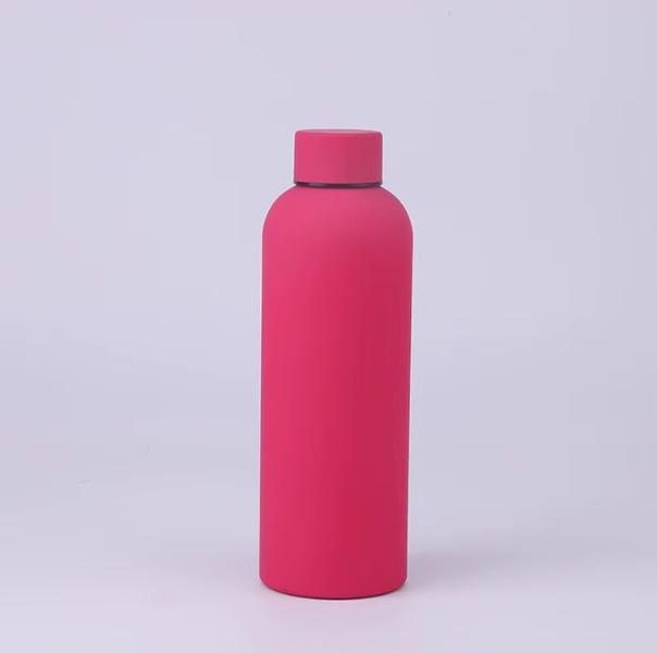 Ecarla Bidon Ze Stali Nierdzewnej, Butelka Termiczna 500Ml Fuksja Bd46F
