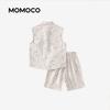 Комплект из двух предметов: клетчатый жилет для мальчика MOMOCO