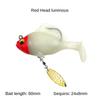 Artificial Soft bass Bait with Lead hook Dark Sleeper Soft Plastic Bait 2024 Minnow Lure