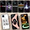 Techno Music For Realme GT Neo 2 3 Master 8i 9i 8 9 Pro Plus C35 Case For OnePlus 9 10 Pro 9R 10R Nord2