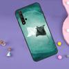 Чехол с животным Скатом для Huawei Nova 10 9 SE 3i 7i 8i 11i 12i Y60 Y61 Y70 Y72 Y73 Y90 Y91 P20 P30 P40 Lite