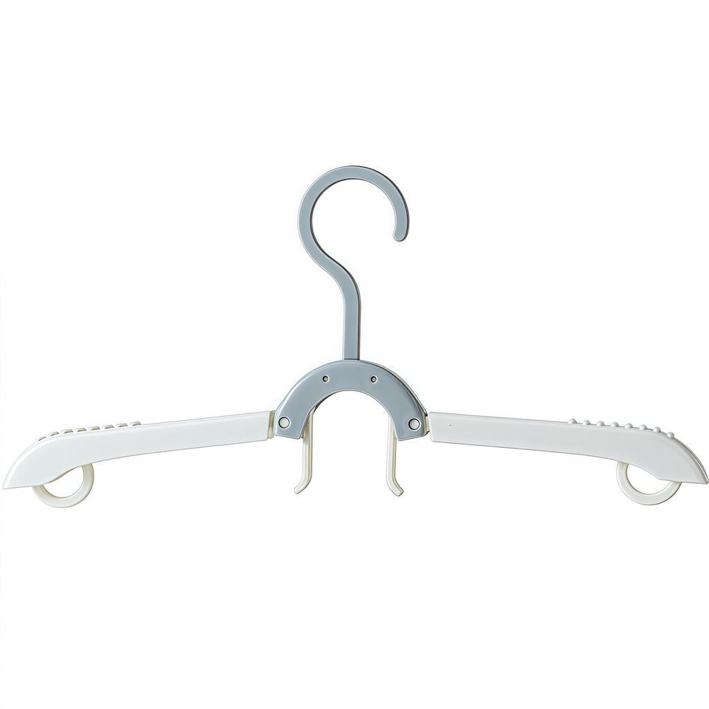 Travel Portable Mini Folding Clothes Hanger Anti Slip Strong Home Outdoor Essential Multi-functional Storage Home Coat Hanger