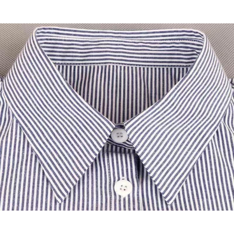 Женский универсальный воротник-подделка в сетку, полосатый, универсальный воротник, рубашка на весну и осень, воротник-подделка, модный трендовый воротник для интерьера