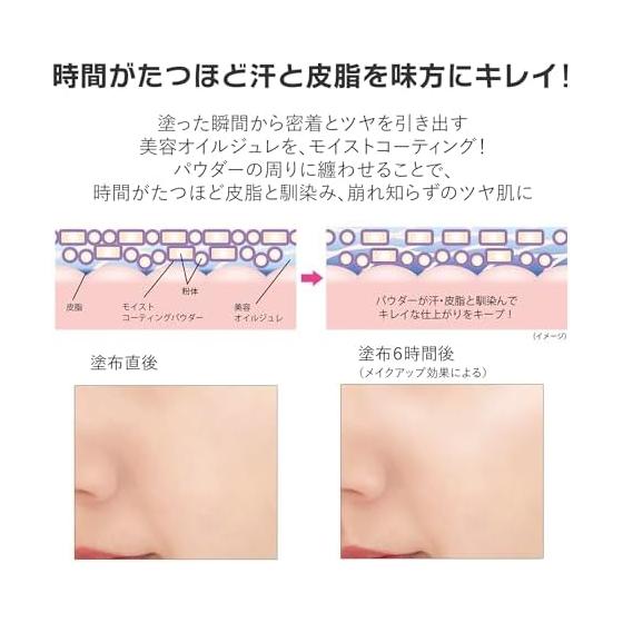 Тональная основа Moist Labo Powderless Fit, цвет Natural Ocher, 1 шт.