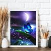 DIY Diamond Painting Fluorescent Butterfly Cross Stitch Kit Mosaic Art Diamond Painting Full Circle/Square Diamond Home Decoration