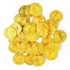 Plastic Fake Gold Treasure Gold Sliver Halloween Gold Coin Pirate Gold Coins Children's Toys