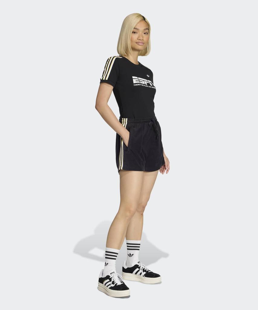 adidas Шорты 'Firebird' из махровой ткани - Черный / Kd1398