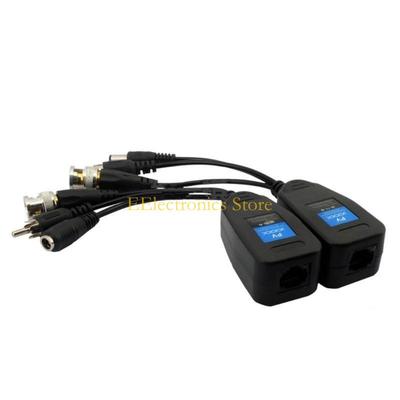 B03C 8MP BNC Видео-Питание Балун к RJ45 Коннекторам HDCVI HDTVI AHD Трансивер для Системы Видеонаблюдения CCTV