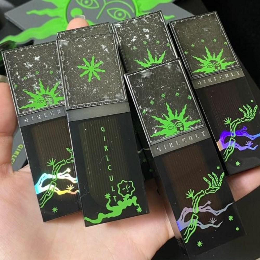 Girl Cult Eye Makeup Cyber Chat Series Mirror Lip Glaze Nonstick Chameleon Polarized Fantastic Lipstick Makeup, 1 шт., 6 шт.) М50