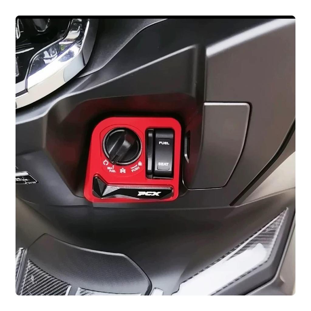 Крышка цилиндра замка Kemy для PCX125 PCX160 Крышка переключателя Алюминиевая Smart