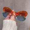 Candy Color Women's Cat Eye Sun Glasses Colorful Shades Trendy Butterfly Sunglasses