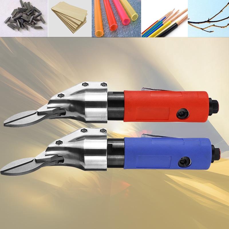 Air Pneumatic Power Straight Scissors Metal Shear Cutter Saw Wind Cutter Cutting Electronic Components Pin Wire 2 Colors