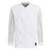 Statement Aeroknit Jacket Casual Comfortable Long Sleeve Jacket Men Jacket White HG1761