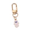 Sturdy Evil Eye Keychain Decorate Eye of Horus Keychain Hamsa Hand Keyring  DIY Trinkets