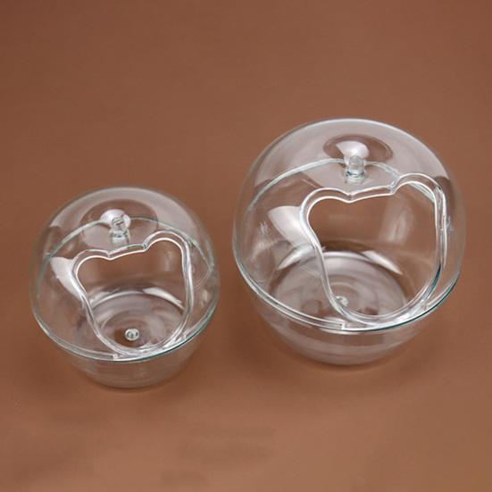 Ванна для хомяка, прозрачная песчаная ванна, брызгозащищенная ванная комната для хомяка, туалет для маленьких животных