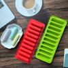 10 ячеек Форма длинной полоски Силиконовая форма для кубиков льда Антипригарная форма-палочка Форма для льда Сделай сам Форма для выпечки печенья Форма для желе и шоколада