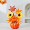 Декор для осенней тематической вечеринки Подсолнух Кленовый лист Украшения День благодарения Бонсай Праздник урожая Сделай сам Счастливого Хэллоуина 2025