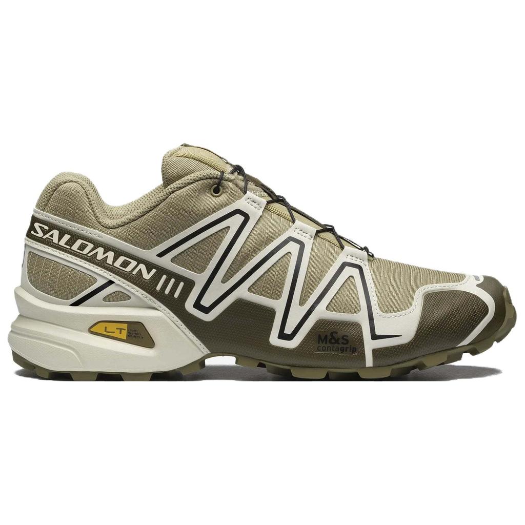 SALOMON Кроссовки Speedcross 3 Military Olive Unisex Green Sponge Almond-Milk L47692300